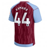 Camisa de time de futebol Aston Villa Boubacar Kamara #44 Replicas 1º Equipamento 2023-24 Manga Curta